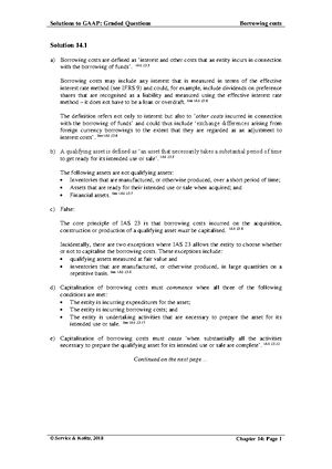 Gripping GAAP 2022/2023 - 3.9 - Solutions to GAAP: Graded Questions ...