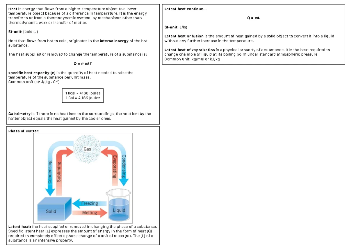 Chapter 13 - Heat Transfer: Radiation, Conduction, and Convection - Studocu