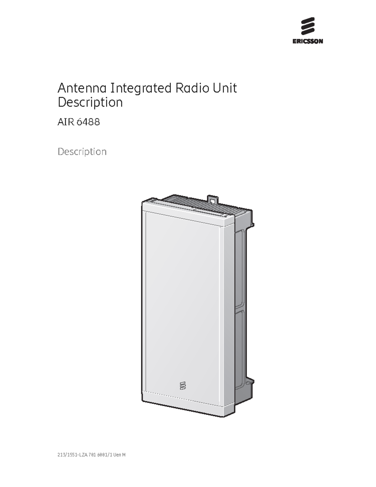 Ericsson AIR 6488 Radio Unit Datasheet and Installation Guide - Studocu