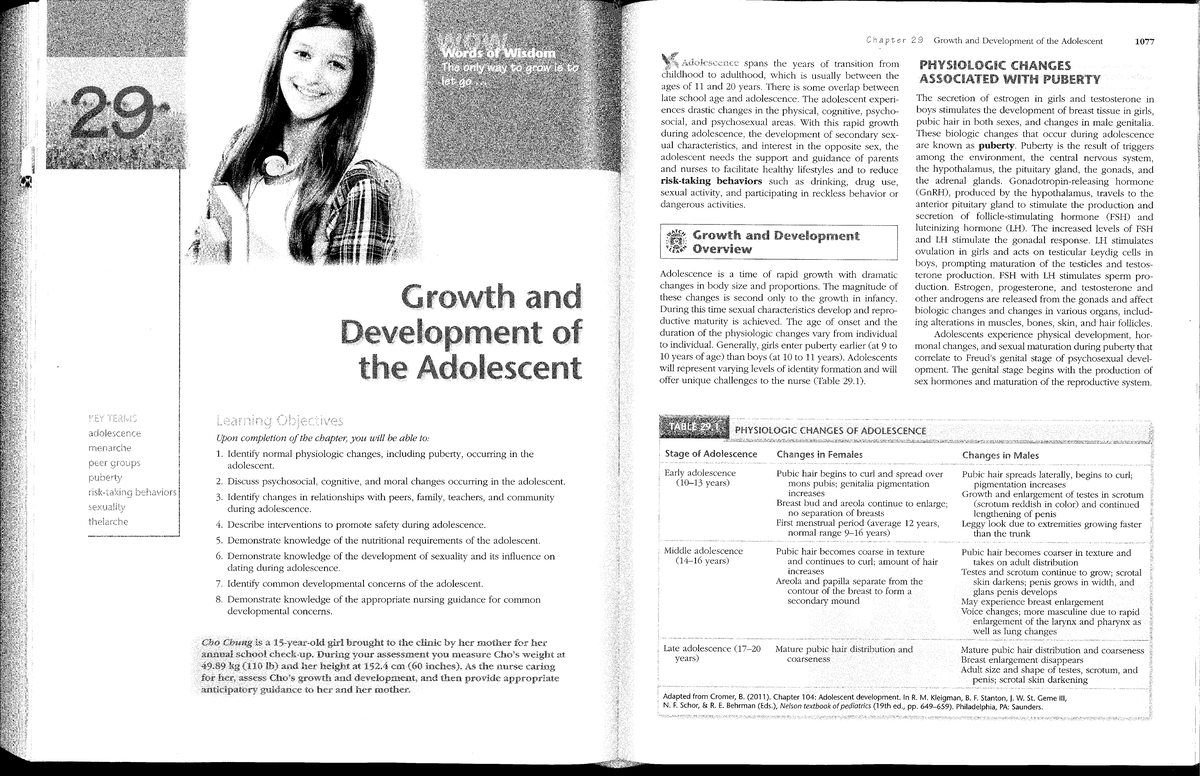 Ricci - Chapter 29: Pediatric Nursing Concepts - Studocu