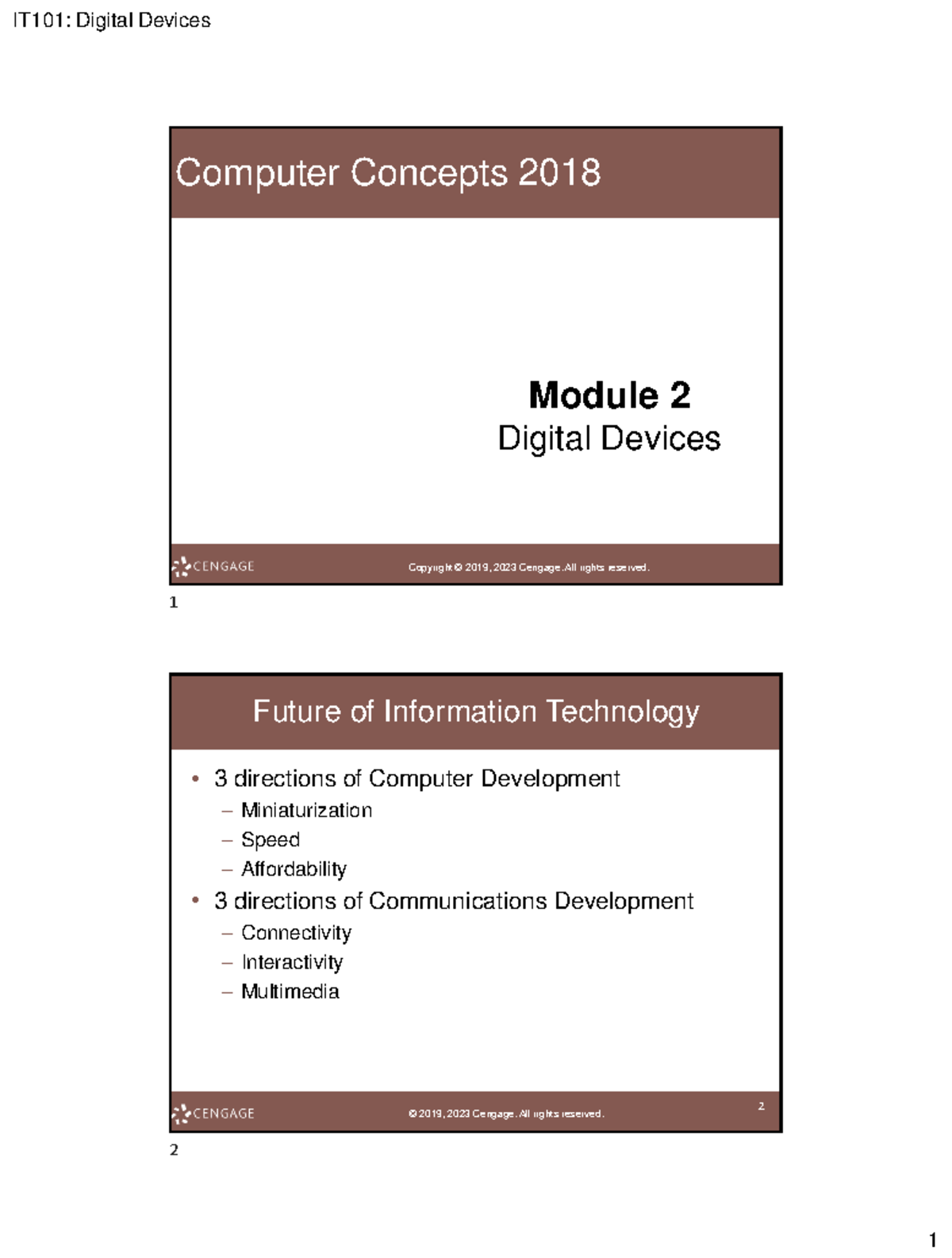 IT101: Digital Devices - Understanding Processors and Storage Basics ...