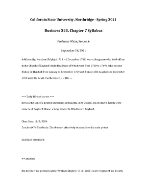 Business 253 Chapter 3 Flashcards - California State University ...