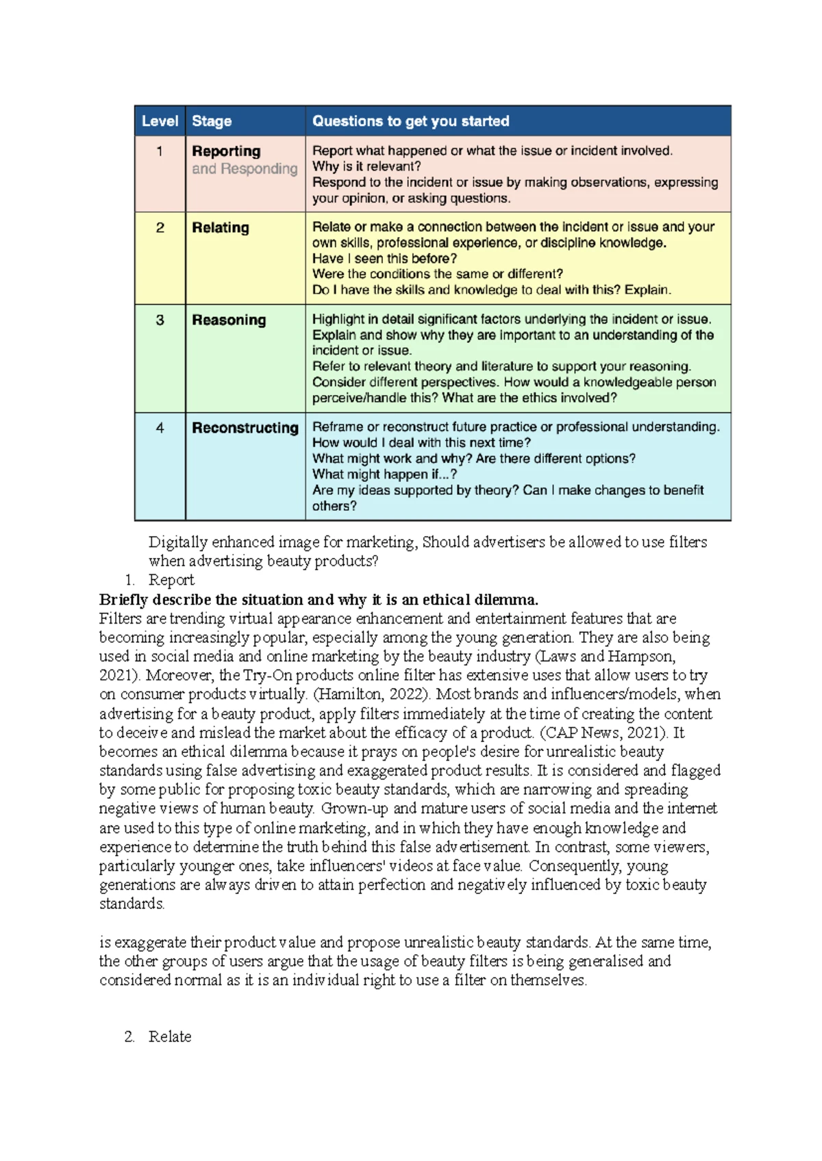 Dion Lee Case Study Analysis Template - ENSURE AI Cover Sheet Attached ...