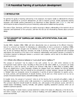 [Solved] Why is the involvement of teachers important in curriculum ...