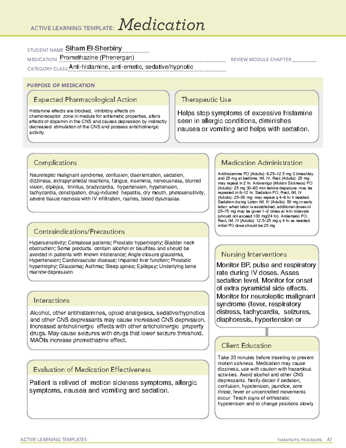 Humulin N Medication Overview - Active Learning Template - Studocu