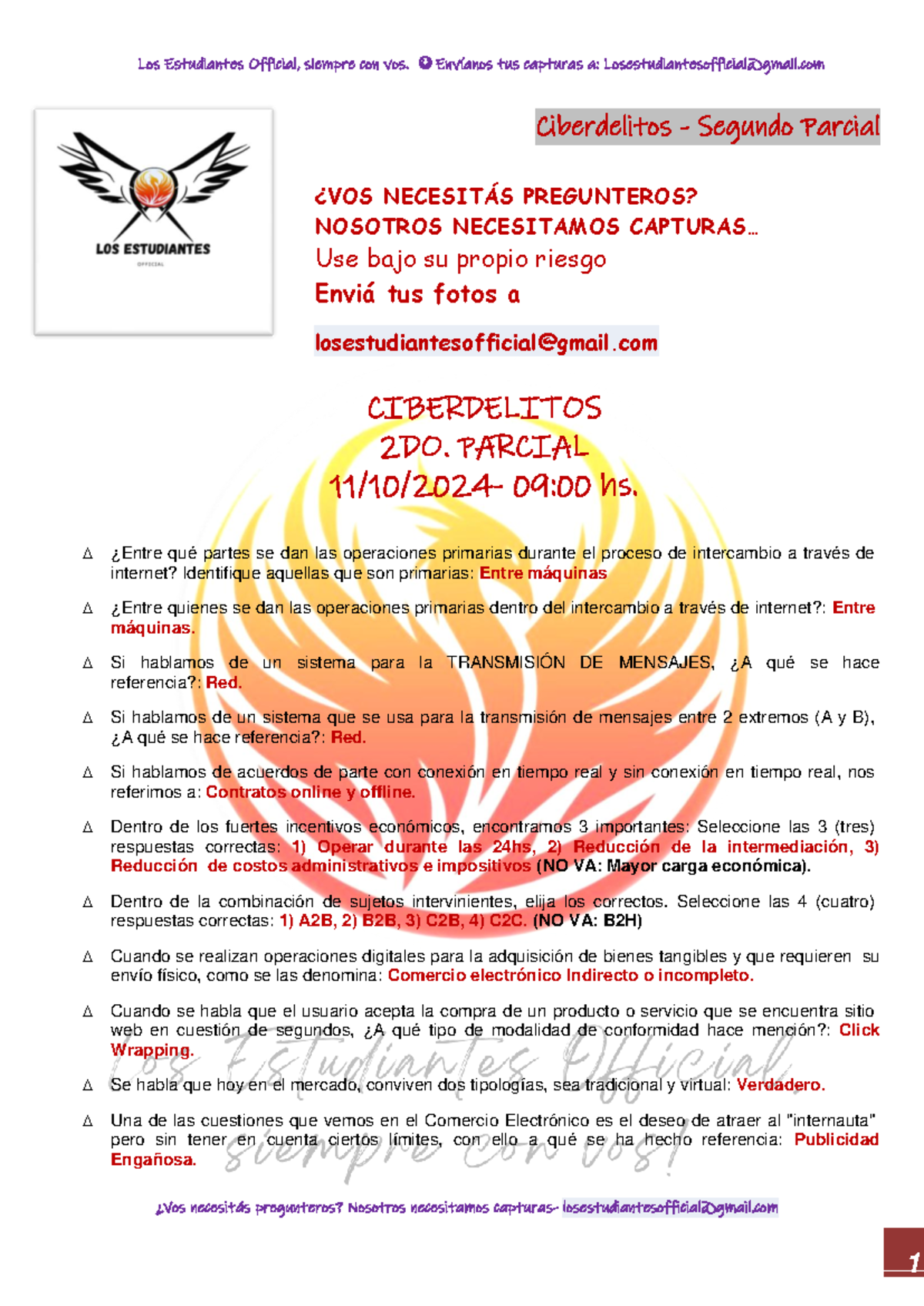 Ciberdelitos 11-10-2024 - 2do Parcial Los Estudiantes Official Notes - Document Preview