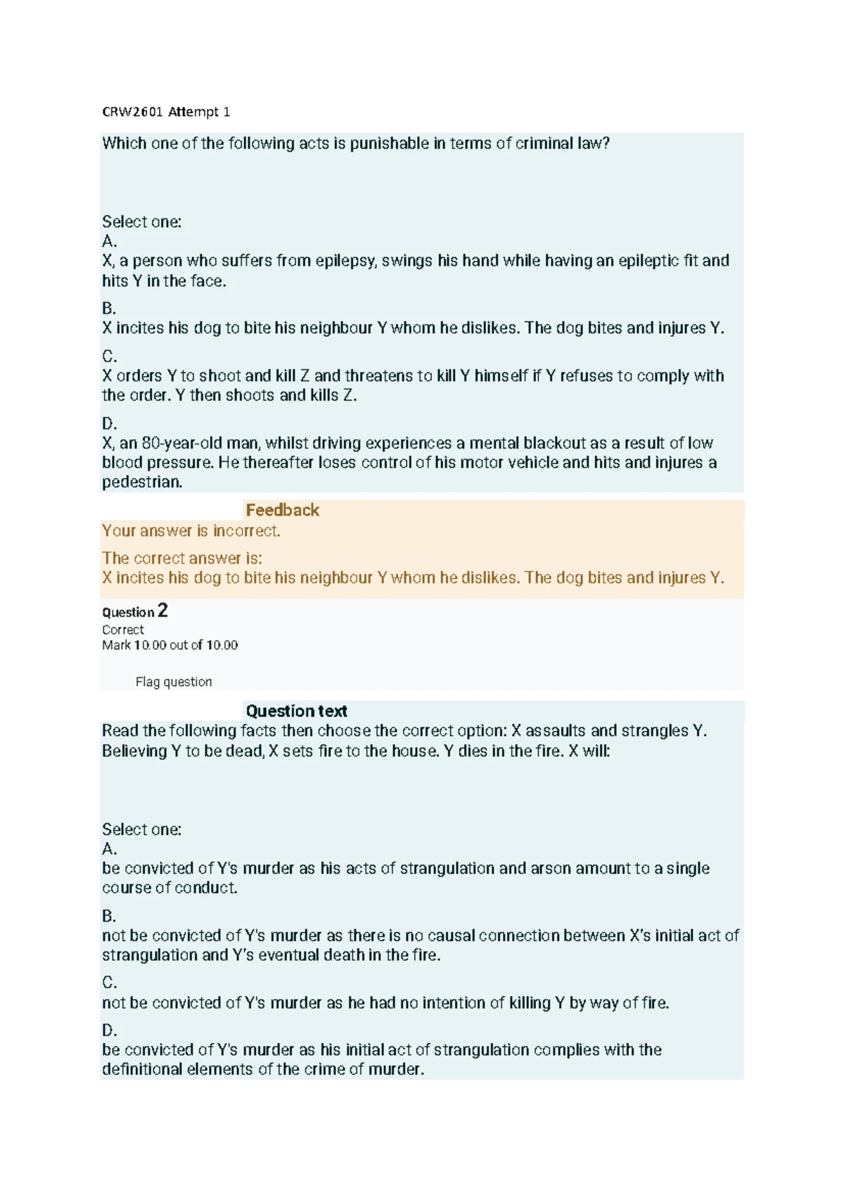 Crw2601 Past Exam Papers Crw2601 Studocu