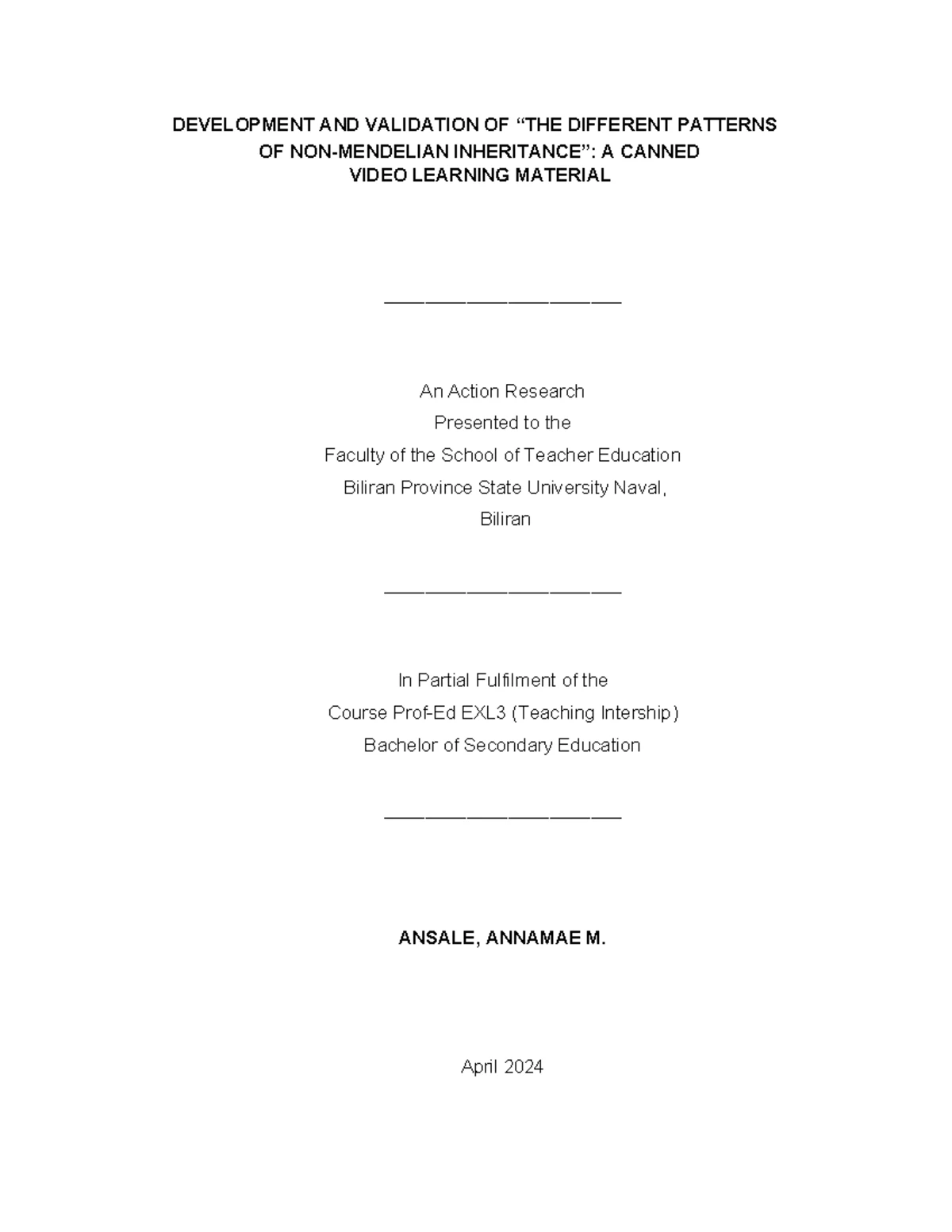 Development and Validation of Video Learning Material for Science 9 ...