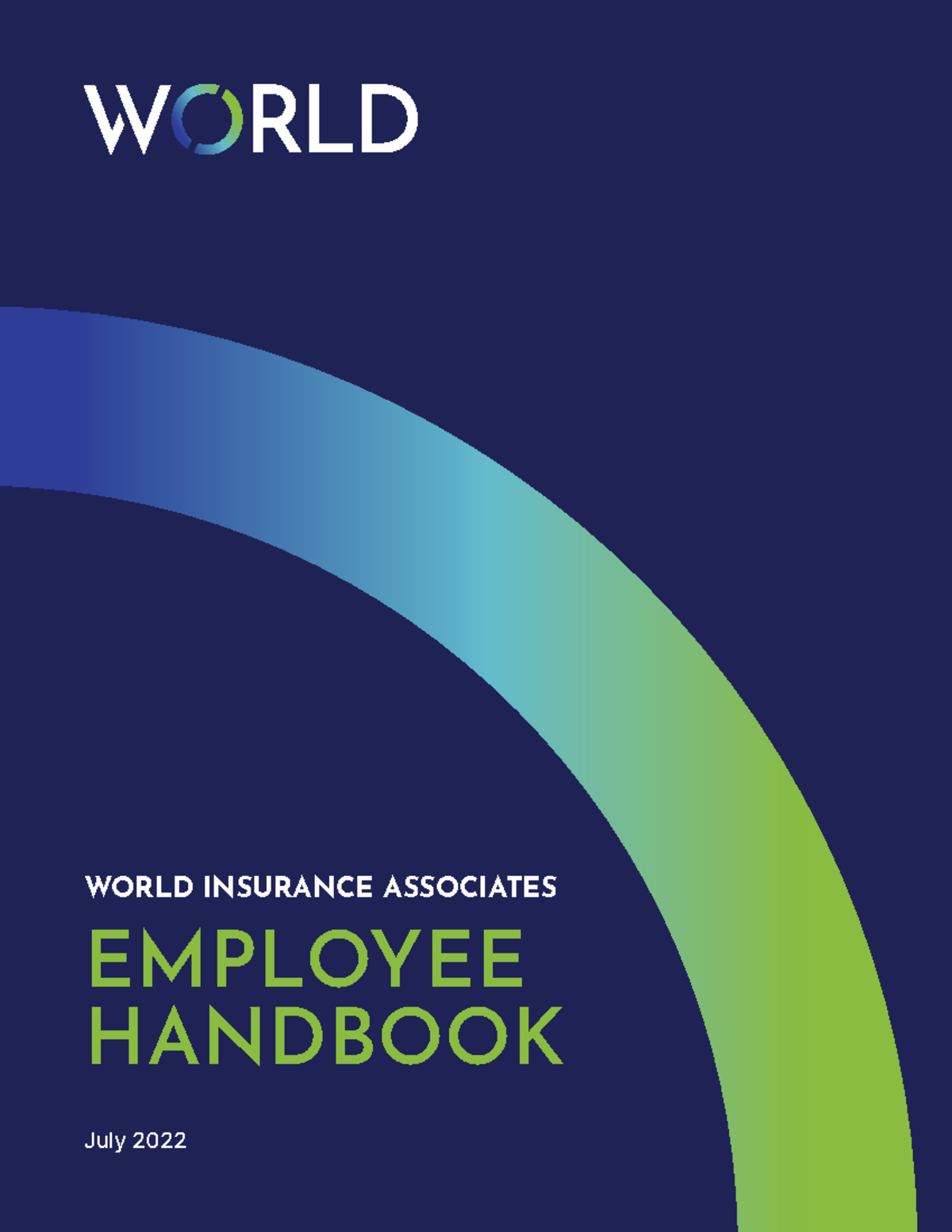 World Insurance Associates Employee Handbook: Policies & Guidelines ...