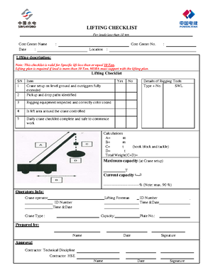 General-PSSR-Checklist - Pre-Startup Safety Review (PSSR) Checklist A ...