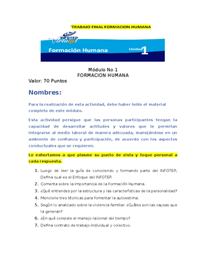 Actividad - Modulo 6 respuestas - Manejo de Presentaciones Actividad de ...