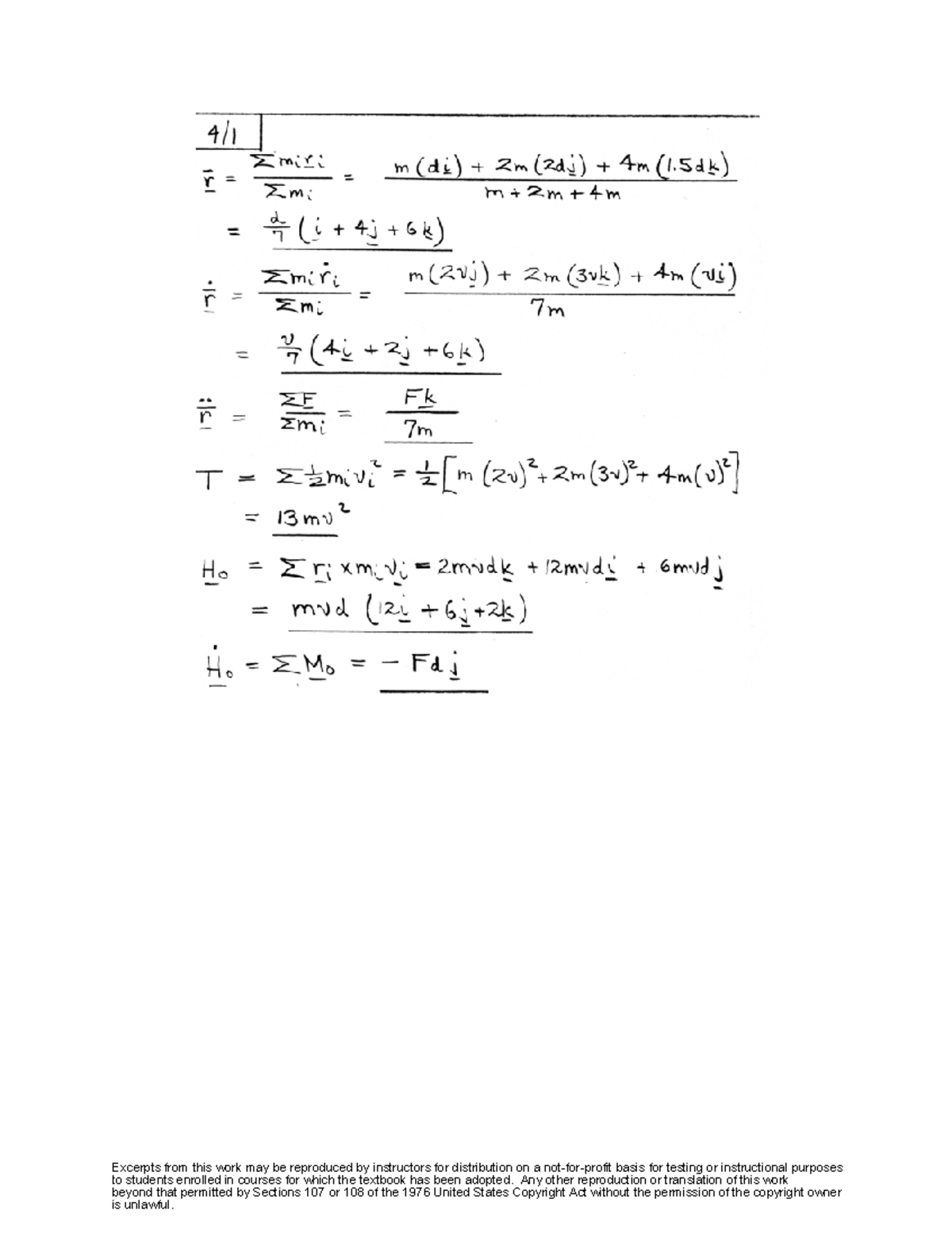 Chapter 4 - Engineering Mechanics II Short Notes - Studocu