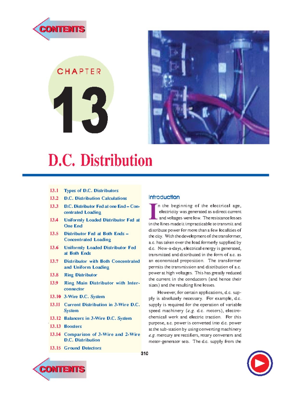 D.C. Distribution Concepts - Chapter 13 Insights and Calculations - Studocu