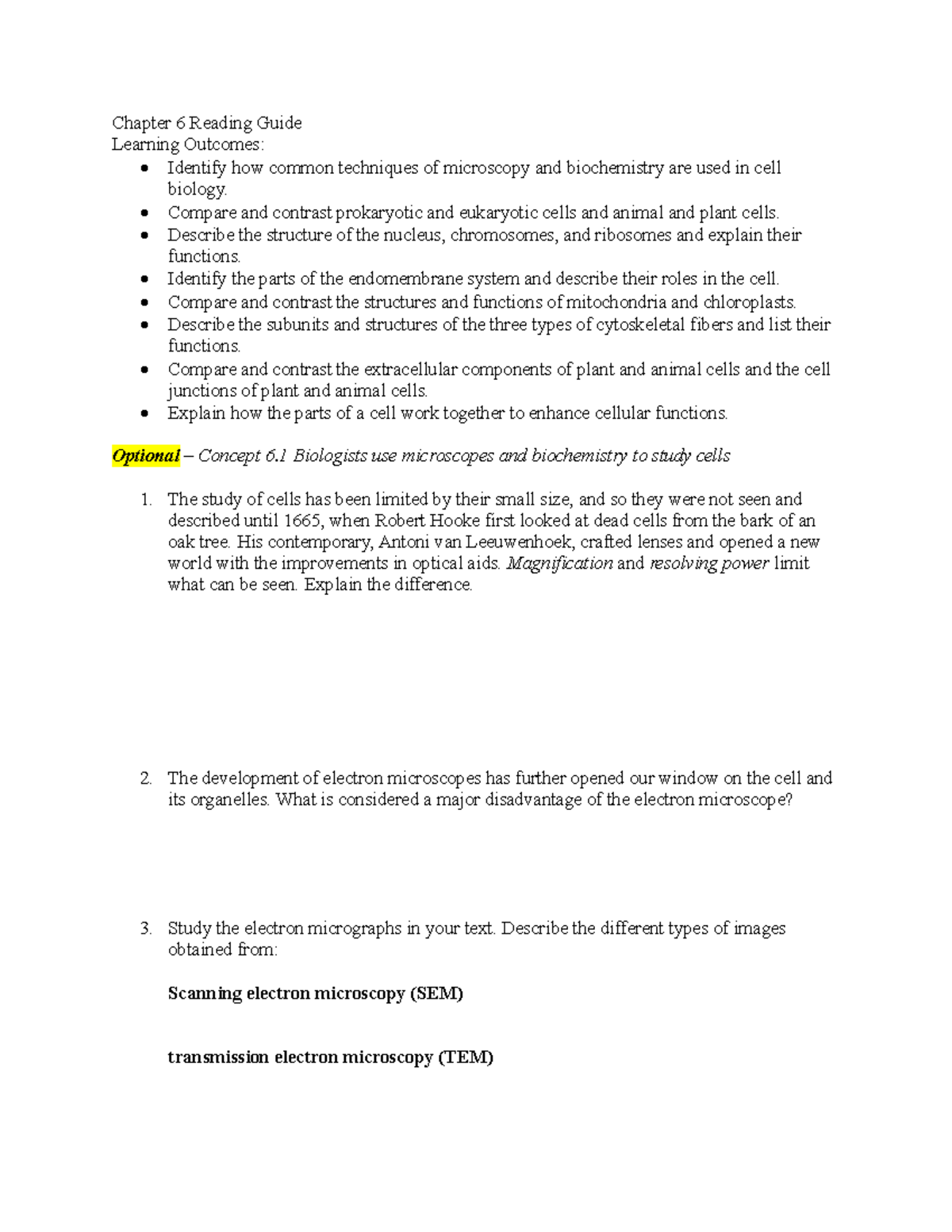 Chapter 6 Reading Guide-2 - Chapter 6 Reading Guide Learning Outcomes ...