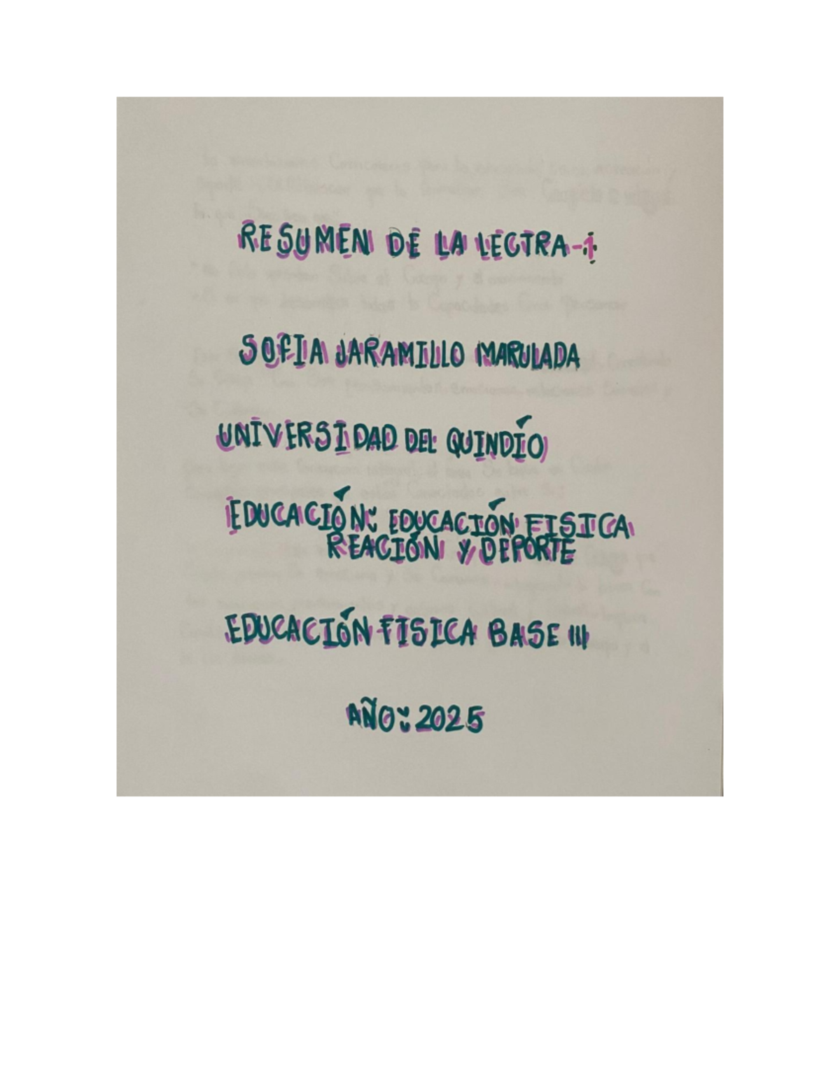 Resumen de las Orientaciones Curriculares EFRD - Educación Física 2025 ...
