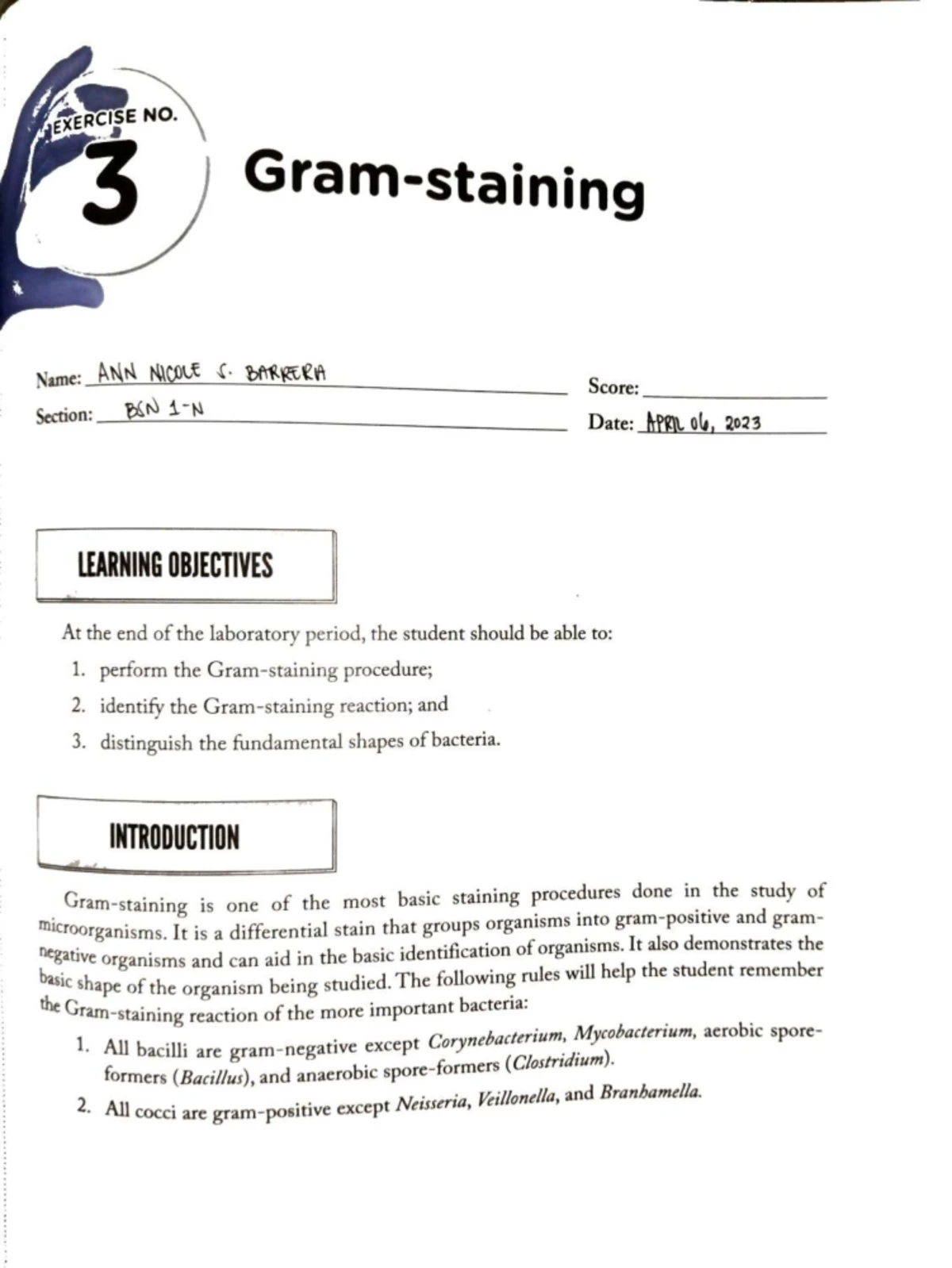 Microbiology Notes for MID (Micropara) - Understanding Microorganisms ...