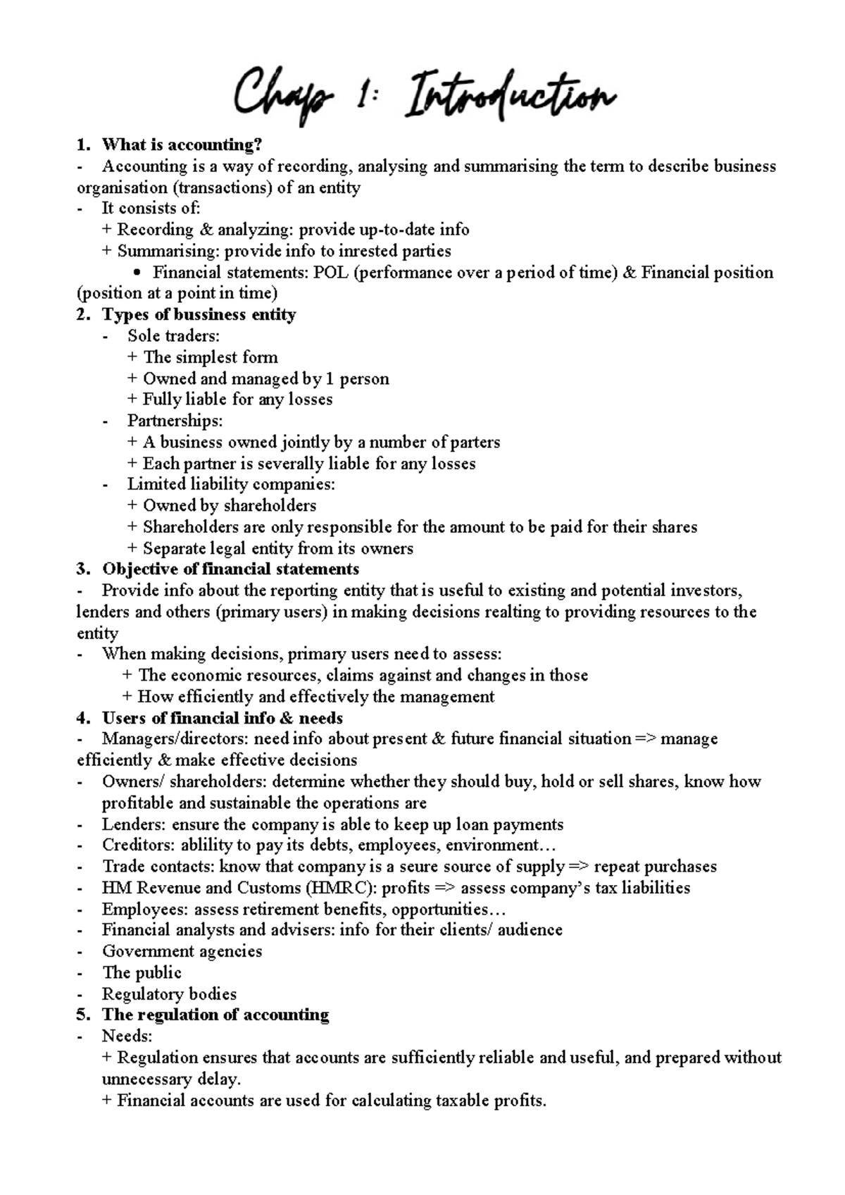 What is accounting - What is accounting? Accounting is a way of ...