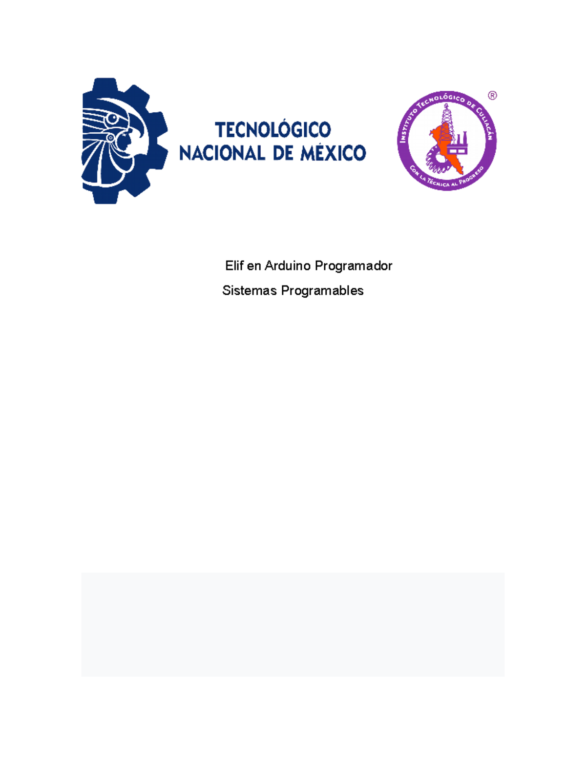 Elif en Programación Arduino: Uso de #elif, #undef y Más - Studocu