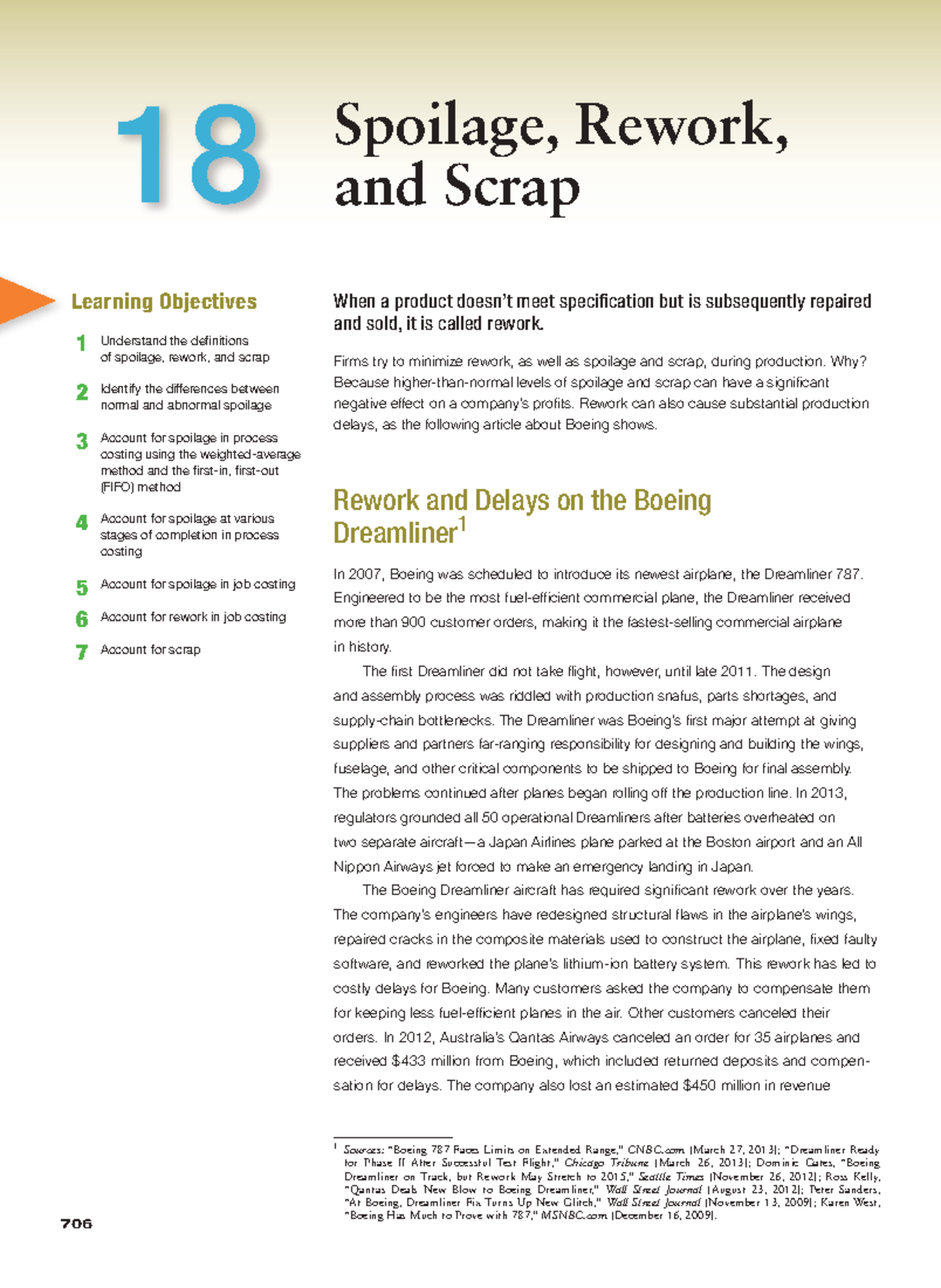 Ch18 Book - Spoilage, Rework, and Scrap Accounting Concepts - Studocu