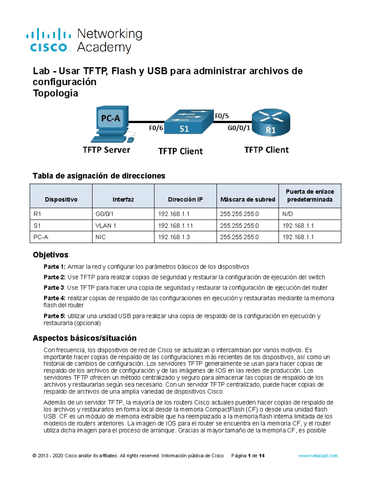 Requisitos para el Segundo Parcial CCNA3 Lab: Configuración de VLANs y ...