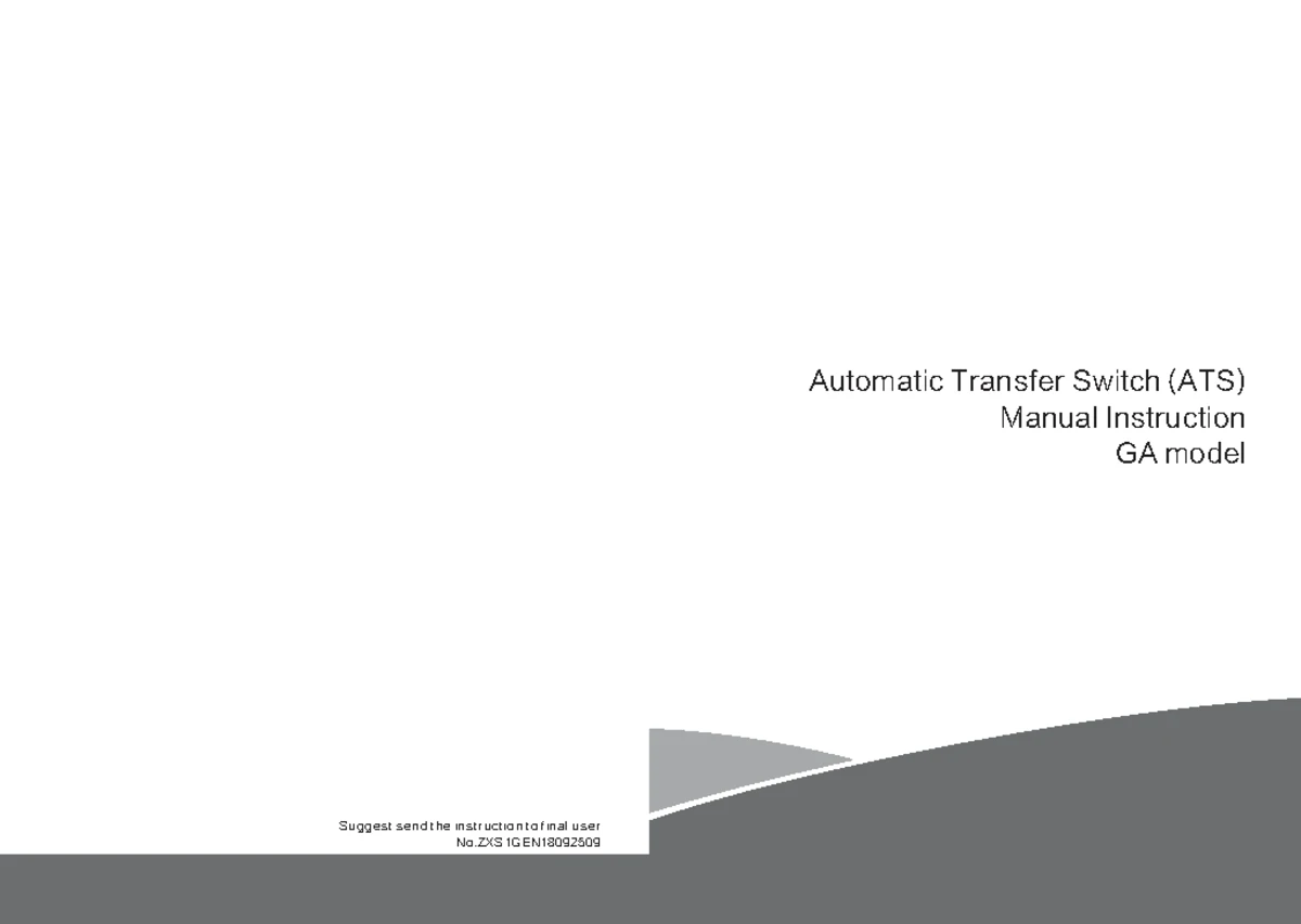ATS Connection Guide: Automatic Transfer Switch Installation ...