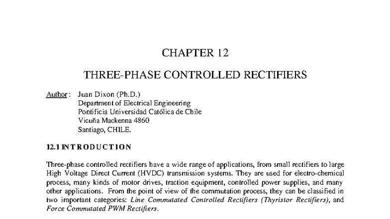CHAPTER 12: THREE PHASE CONTROLLED RECTIFIERS (EE 101) - Studocu