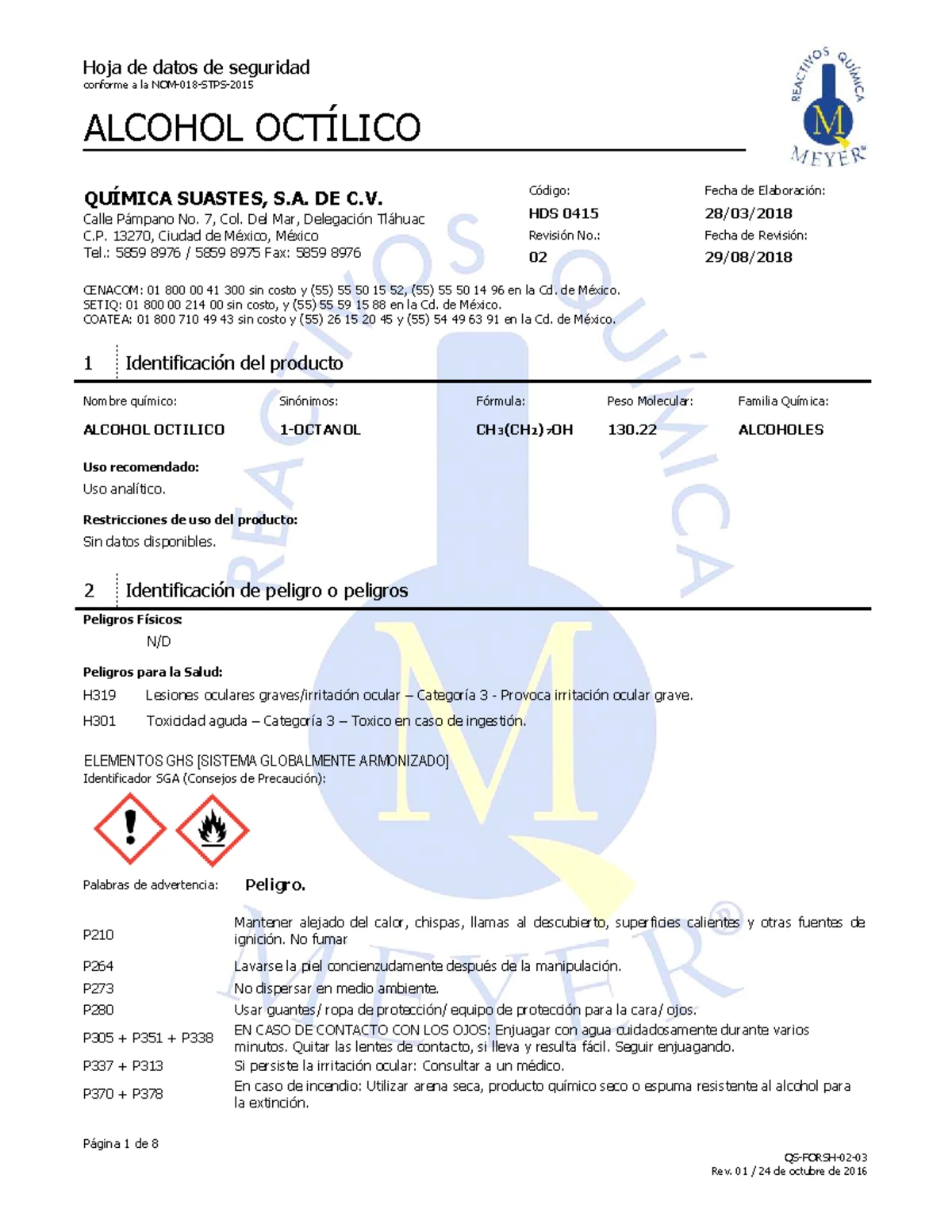 McGlaughlin Petrol-Gel Safety Data Sheet (SDS) - Technical Info - Studocu