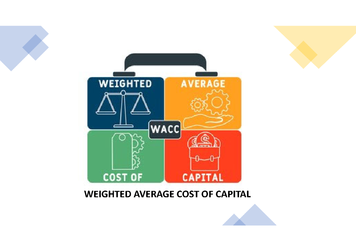 WACC Analysis: Understanding Weighted Average Cost of Capital (FIN 101 ...