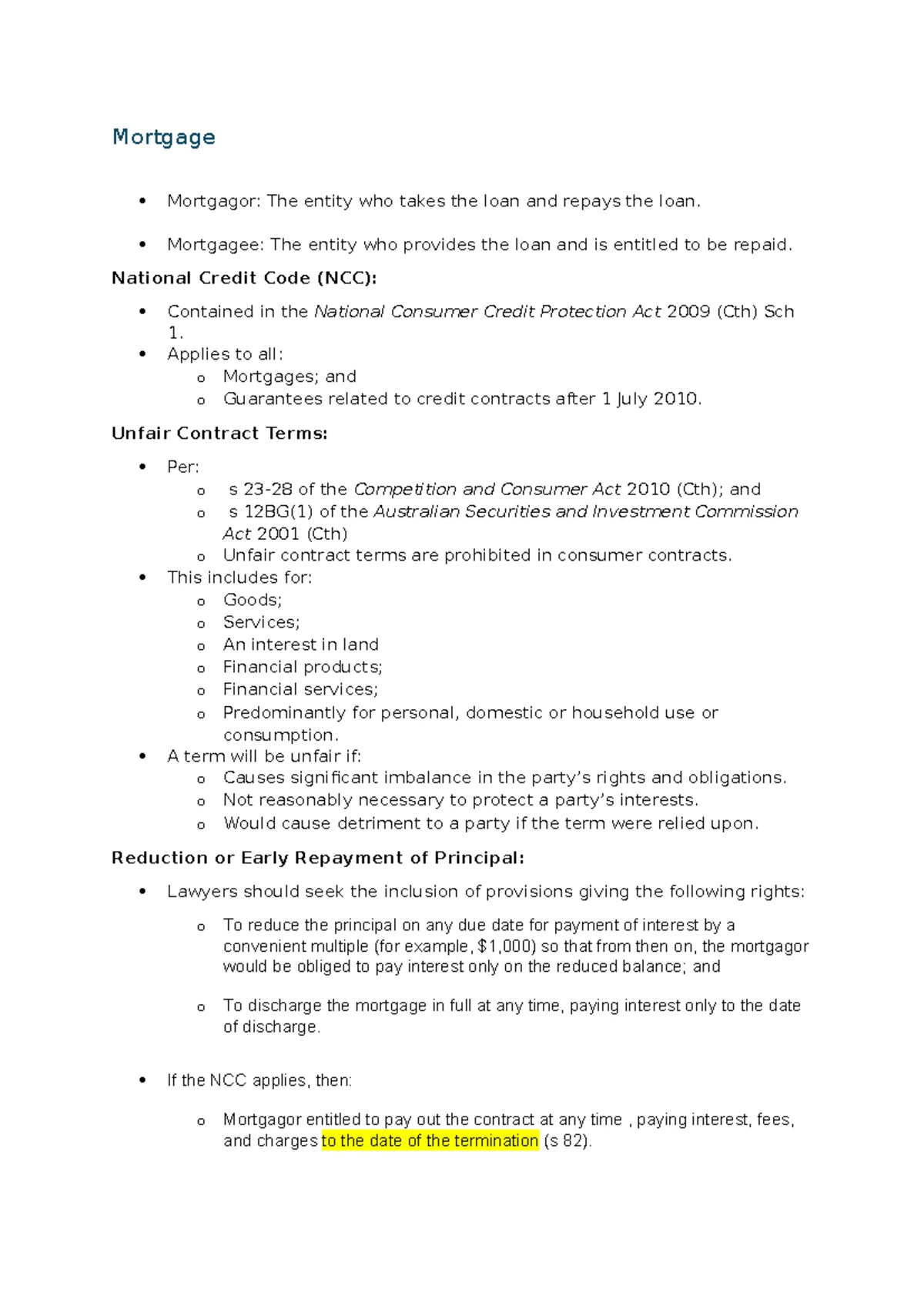 Ethics and Legal Duties in Business Transactions: Comm Property Notes ...