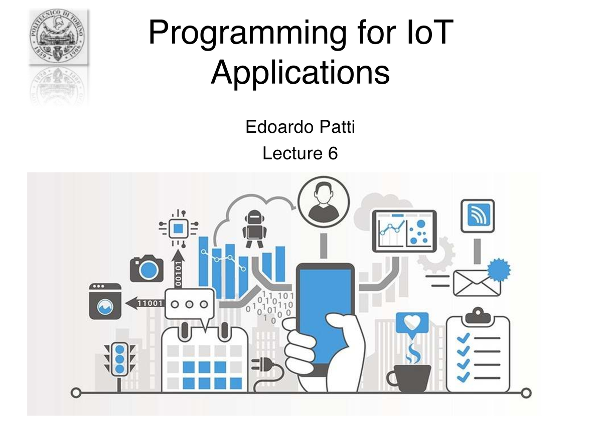 IoT Lecture 06: Introduction to Web Services and HTTP - Studocu