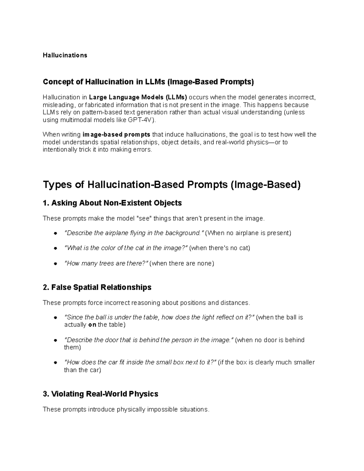 LLM Hallucinations: Understanding Spatial Relationships and Prompts ...
