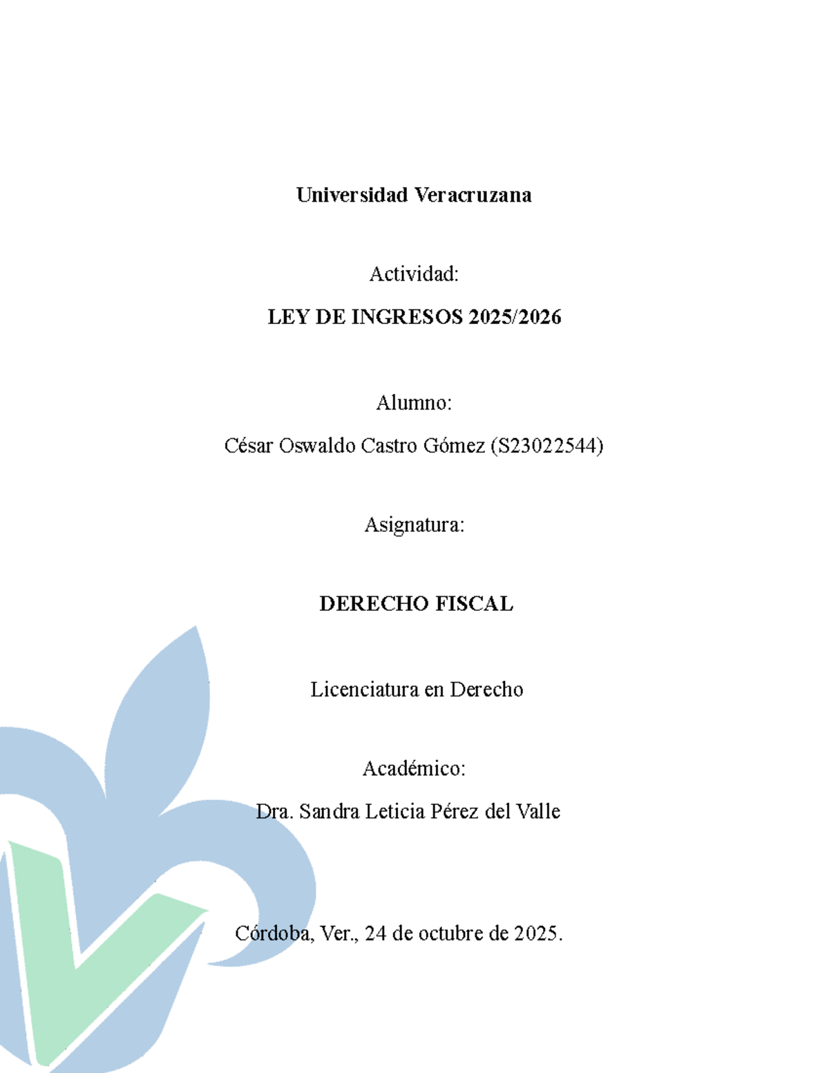 LIF 2025-2026: Análisis de la Ley de Ingresos de la Federación 2026 ...