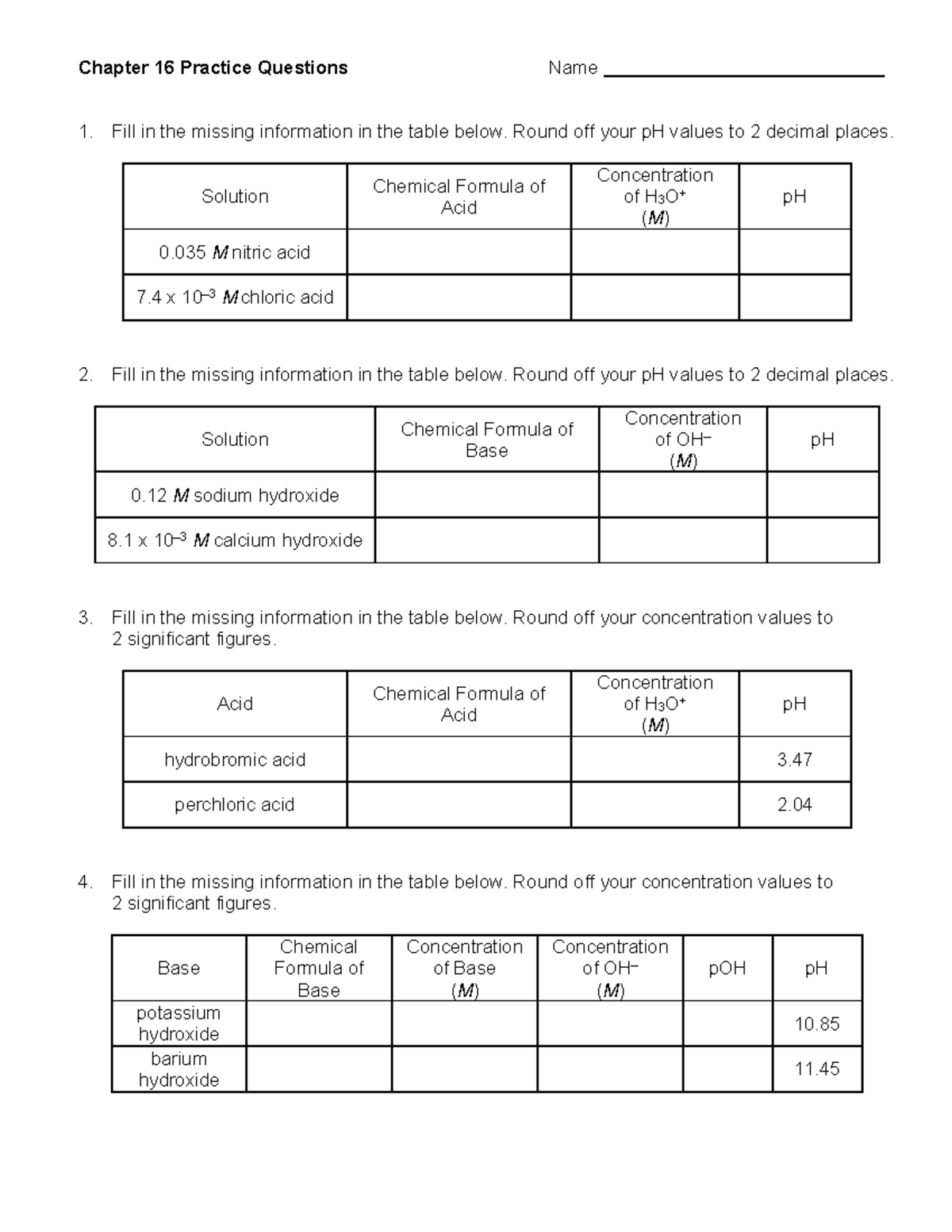 Chapter 16 AB Practice Questions and Solutions - Studocu