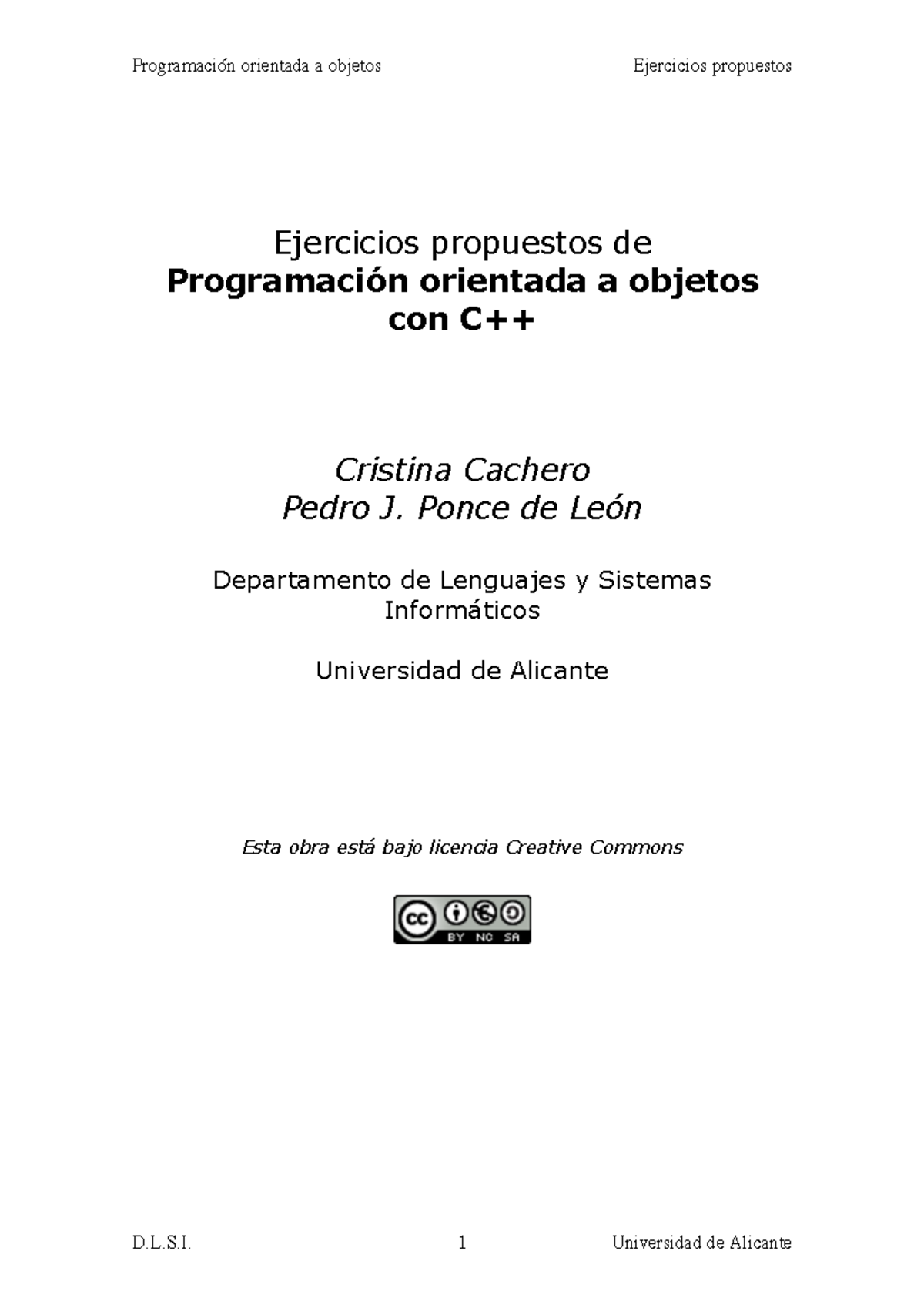 Ejercicios Propuestos de POO en C++ (POO CPP) - Studocu