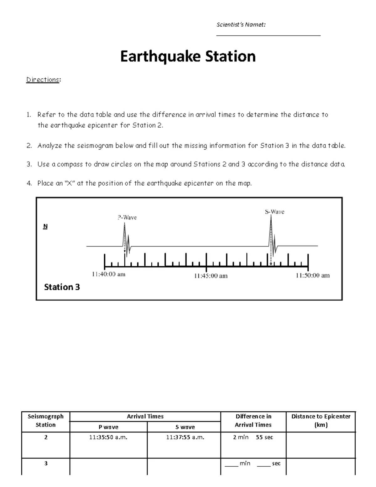 1-2 Earths Shape - Earth science regents practice(use reference table ...