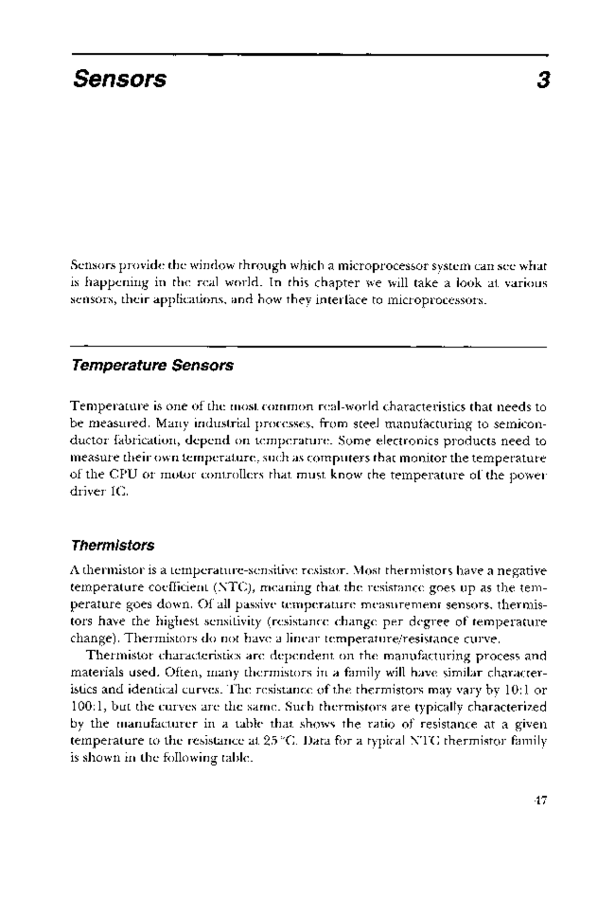 Sensors 3: Understanding Temperature Sensors and Their Applications ...