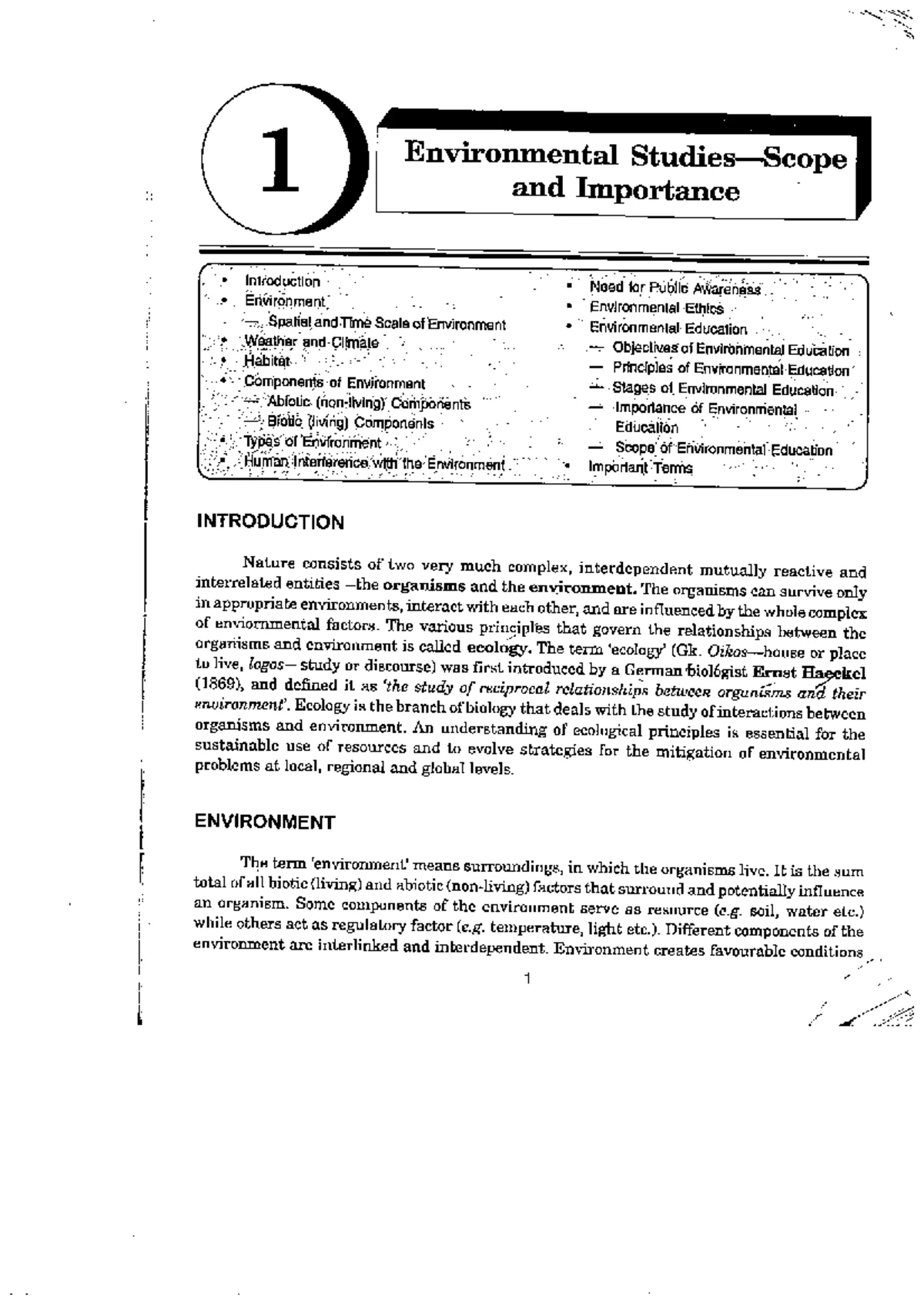 Environmental project 2 - A PROJECT REPORT ON “BIODIVERSITY” SUMITTED ...