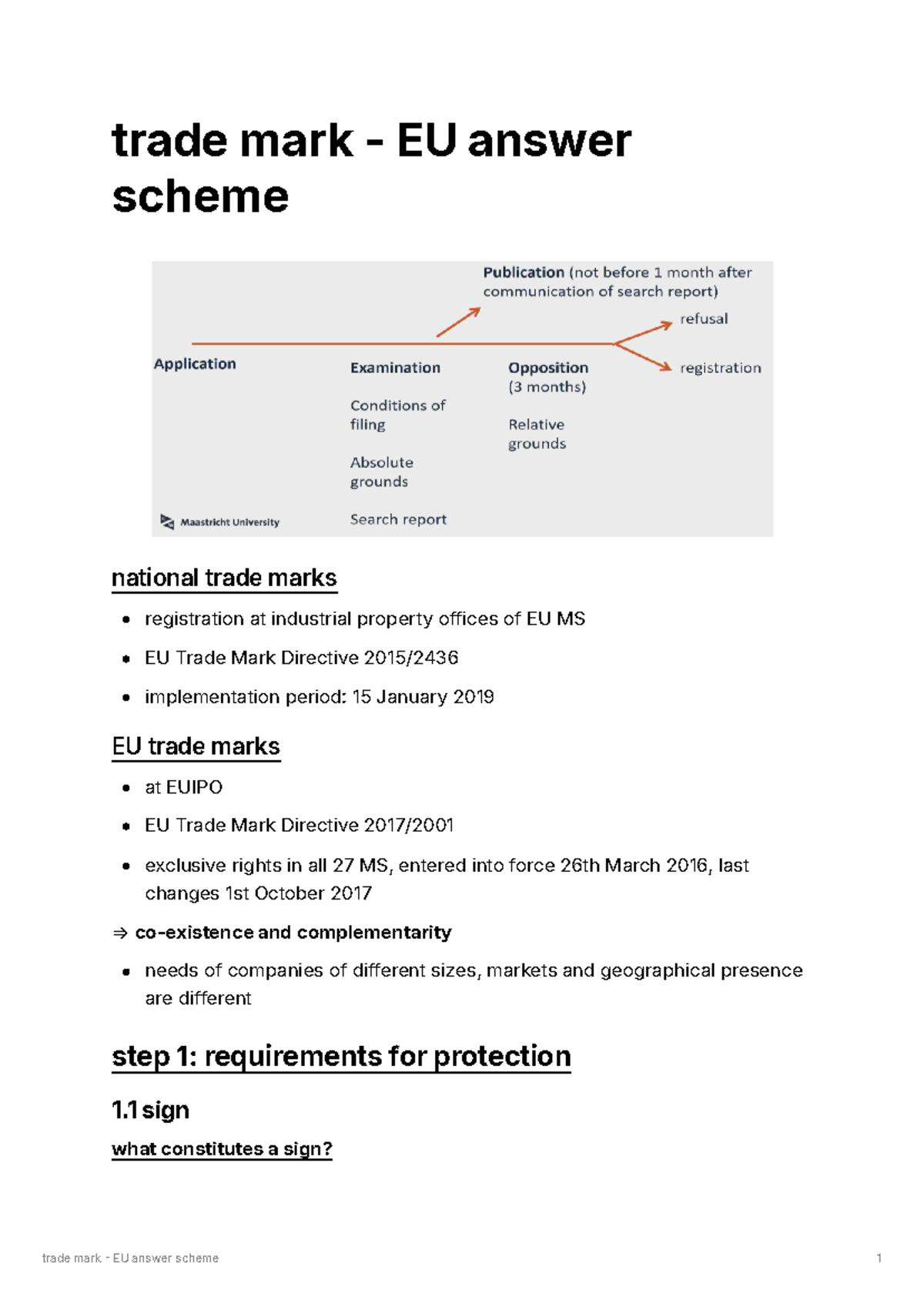 EU Trade Mark Regulations: Comprehensive Answer Scheme & Insights ...