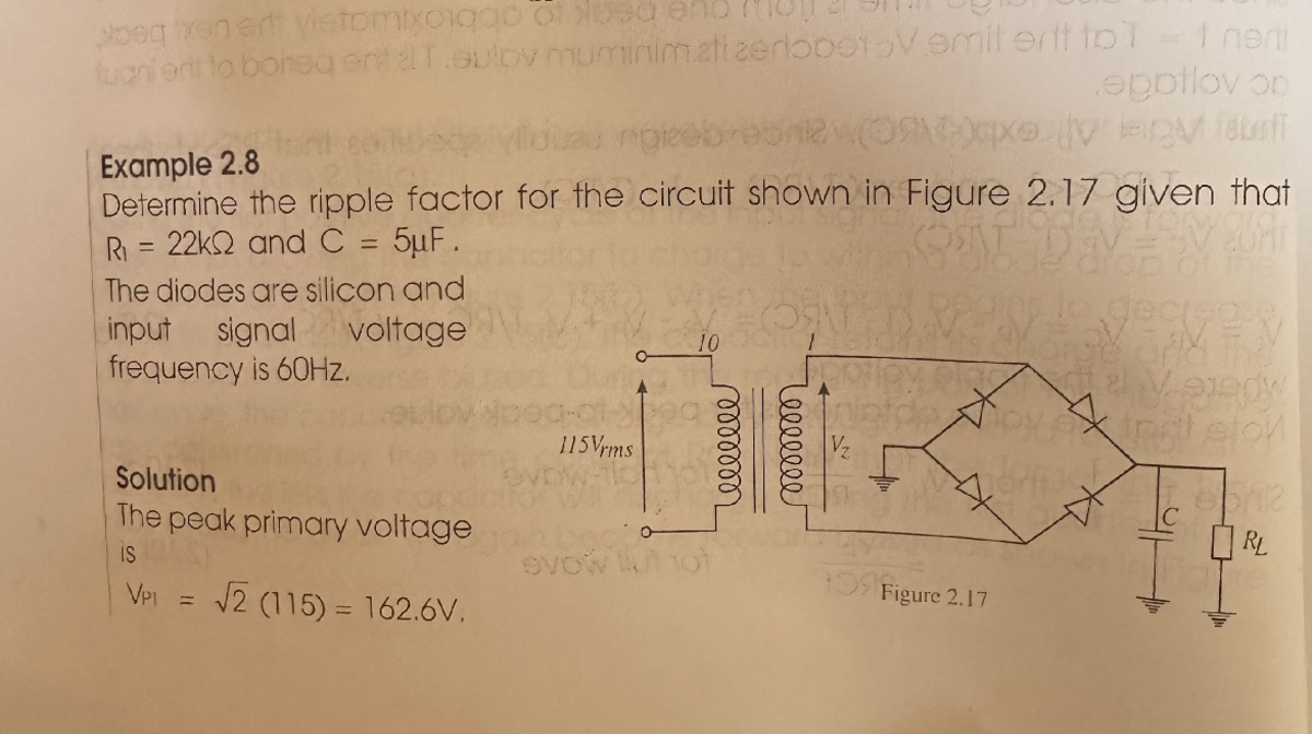 Math Quiz - Ripple Factor Calculation Example - Studocu