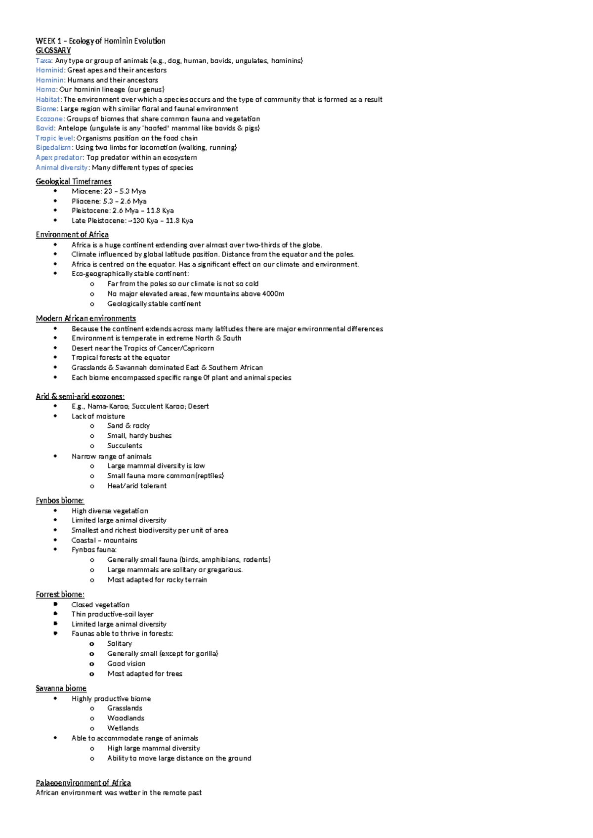ENV-101: Environmental Ethics Class Notes Summary and Key Principles ...