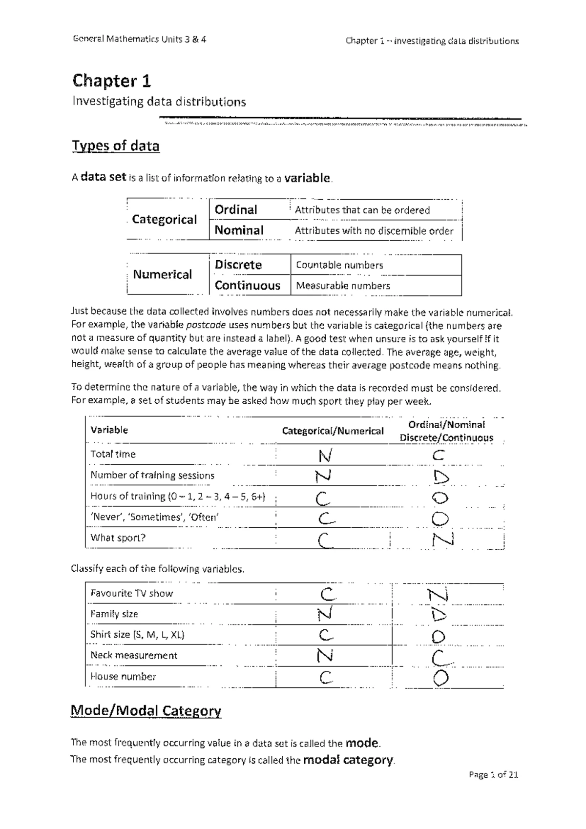 General Mathematics Units 3 4 Chapter 5: Time Series Insights and ...