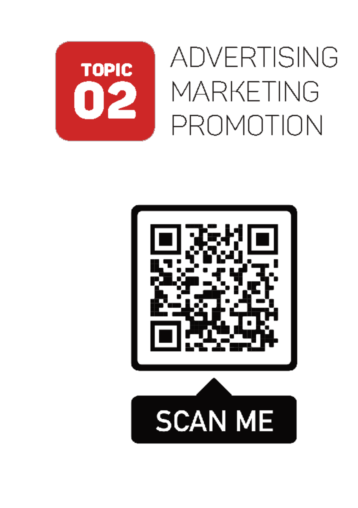 Flashcard 2: Advertising & Marketing Promotion Concepts - Studocu