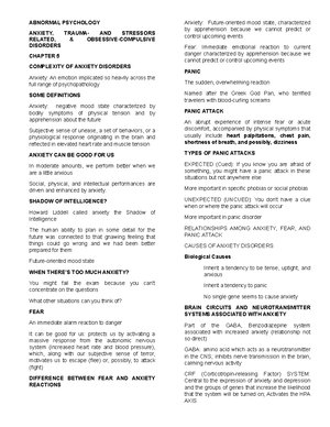 Handouts CHAP 7 MOOD Disorders - MOOD DISORDERS AND SUICIDE Chapter 7 ...