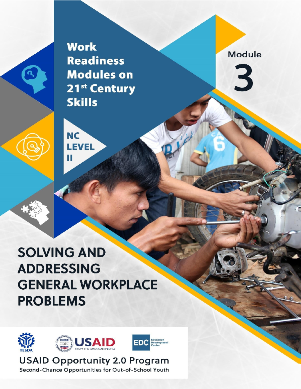 Module 3 NC II: Solving & Addressing General Workplace Problems - Studocu