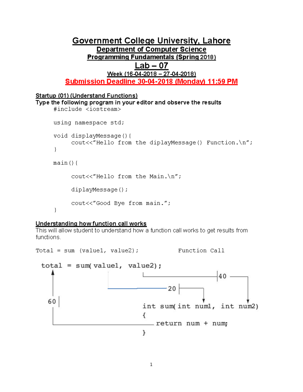 Lab for practice - Warning: TT: undefined function: 32 Government ...