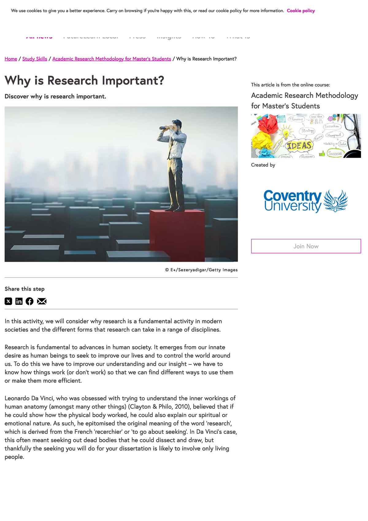 Academic Research Methodology for Students: Importance of Research ...
