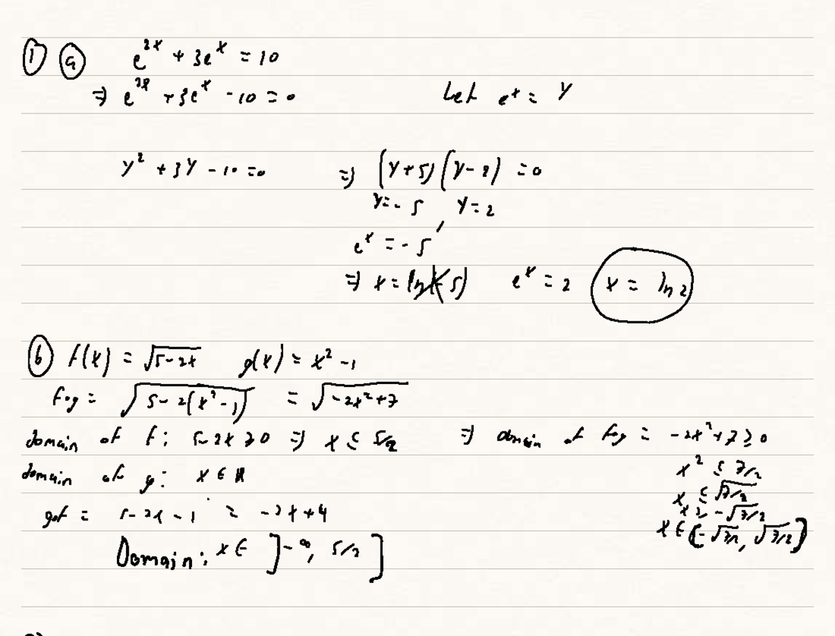 Solutions - Summer MTH 101 Midterm Exam - Studocu