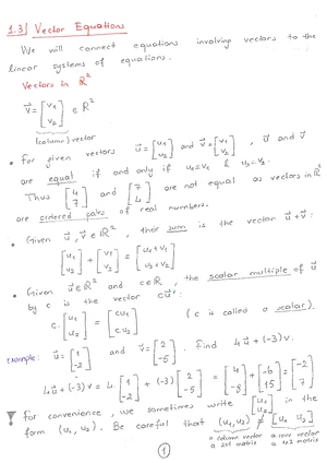 Matrix Operations_lecture notes 4 - linear algebra - Studocu