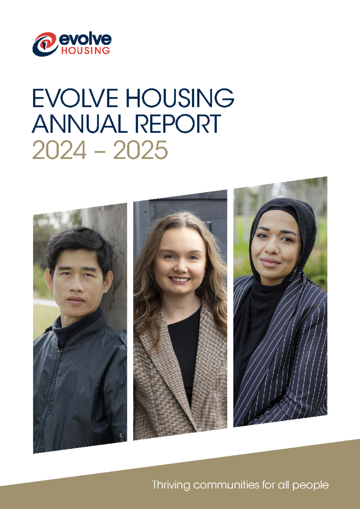 Evolve Housing Annual Report 2024-2025: Building Thriving Communities ...