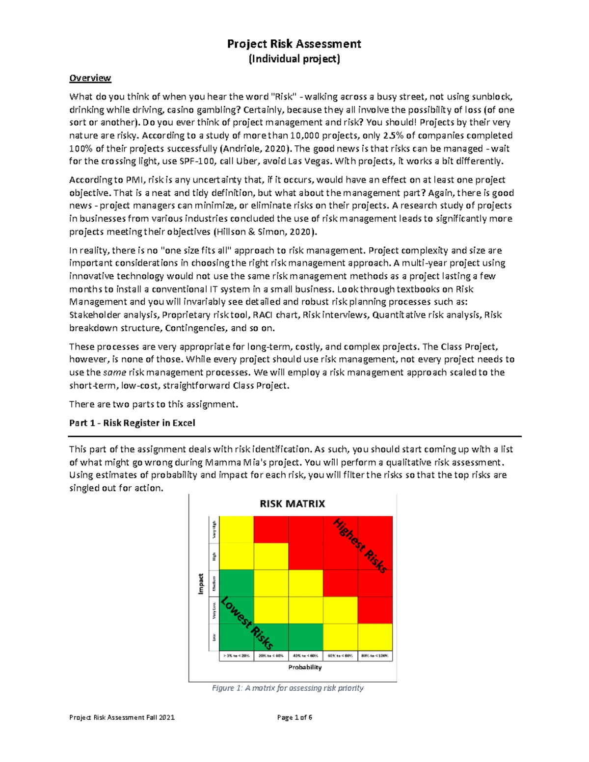 Project Management Plan - Think of it as the project blueprint, the ...